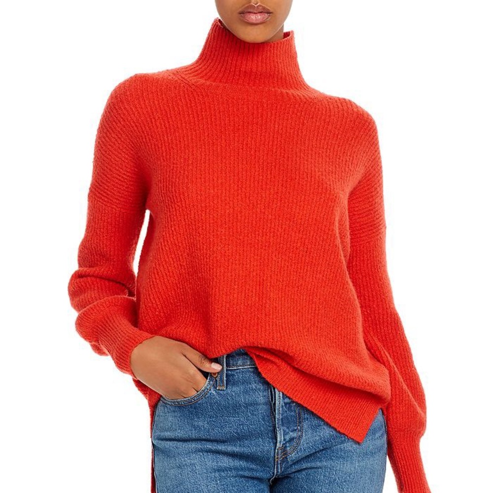 French Connection Flossy Orla Ribbed Turtleneck Sweater
